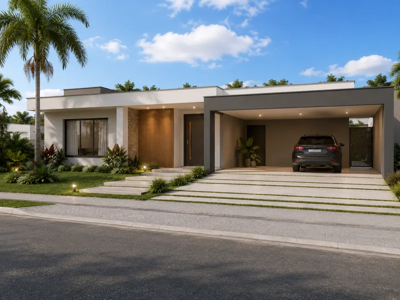 Casa de 120m² em condomínio moderno